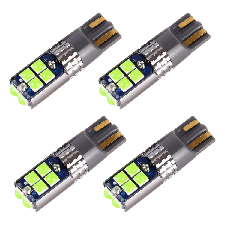 4 PCS T10 DC12V / 2W Car Clearance Light 10LEDs SMD-3030 Lamp Beads, 10LEDs SMD-3030 (Ice Blue Light), 10LEDs SMD-3030 (Blue Light), 10LEDs SMD-3030 (Pink Light), 10LEDs SMD-3030 (Green Light), 10LEDs SMD-3030 (Red Light), 10LEDs SMD-3030 (White Light)...