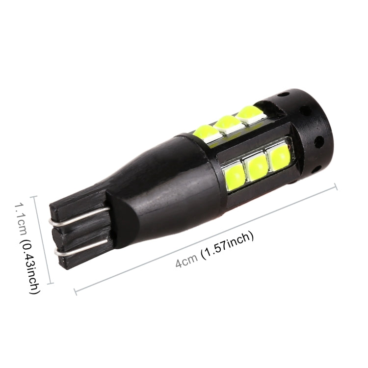 2 PCS T10 DC12V / 6.5W Car Clearance Light 15LEDs SMD-3030 Lamp Beads, 15LEDs SMD-3030 (Green Light), 15LEDs SMD-3030 (Red Light), 15LEDs SMD-3030 (White Light), 15LEDs SMD-3030 (Yellow Light), 15LEDs SMD-3030 (Ice Blue Light)��������������������������...