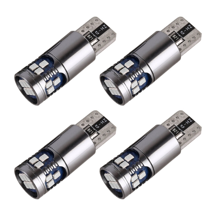 4 PCS T10 DC12V / 2.5W Car Clearance Light 18LEDs SMD-3020 Lamp Beads, 18LEDs SMD-3020 (White Light), 18LEDs SMD-3020 (Yellow Light), 18LEDs SMD-3020 (Ice Blue Light), 18LEDs SMD-3020 (Blue Light), 18LEDs SMD-3020 (Pink Light)