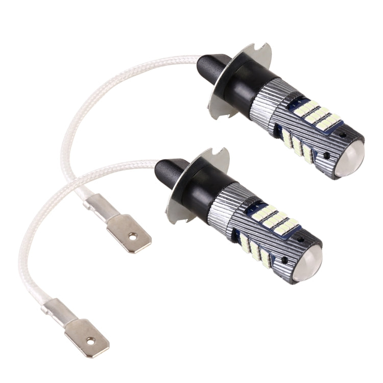 1 Pair H3 DC12V / 5W Car LED Fog Light with 42LEDs SMD-2016 Lamp Beads, H3 (White Light), H3 (Yellow Light)