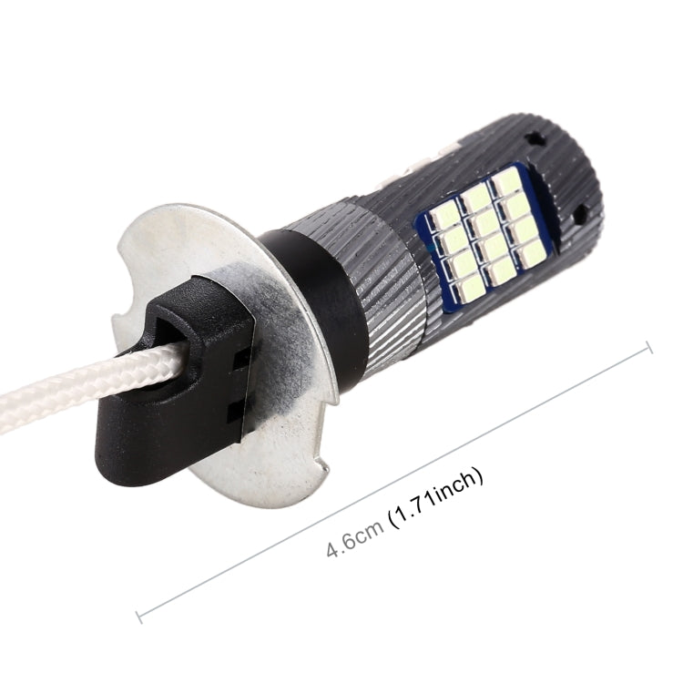 1 Pair H3 DC12V / 5W Car LED Fog Light with 42LEDs SMD-2016 Lamp Beads, H3 (White Light), H3 (Yellow Light)