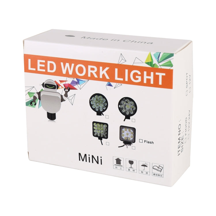 Car Square Work Light with COB Lamp Beads, Square COB Lamp Beads