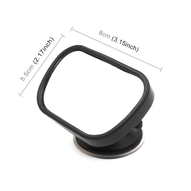 2 PCS Car Child Baby Safety Seat Observation Viewing Rearview Mirror, Safety Seat Viewing Rearview Mirror