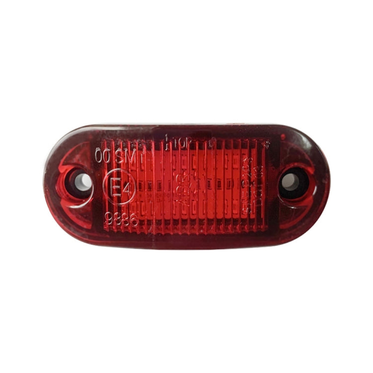 10 PCS MK-019 Car / Truck 6LEDs Side Marker Indicator Lights Bulb Lamp, MK-019 (Red Light), MK-019 (White Light), MK-019 (Yellow Light)