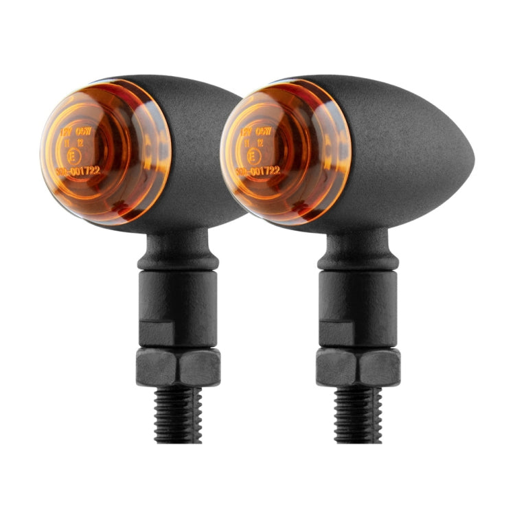 2 PCS KC805 Motorcycle Retro Metal Turn Signal Light