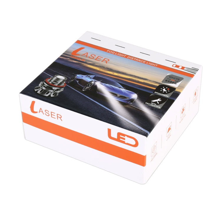 1 Pair H11 27W / DC12V Car Aluminum Alloy LED Headlight, H11 (Blue Light), H11 (Gold Light), H11 (Lime Green), H11 (White Light)