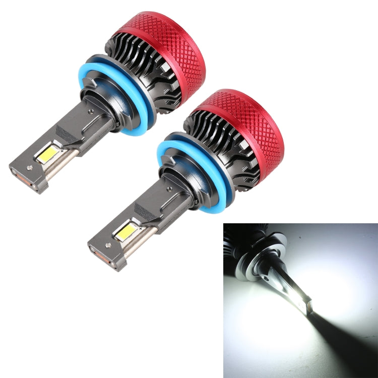 1 Pair H8 / H11 DC12V 65W 6000K 6500LM LED Car Headlights, H8 / H11