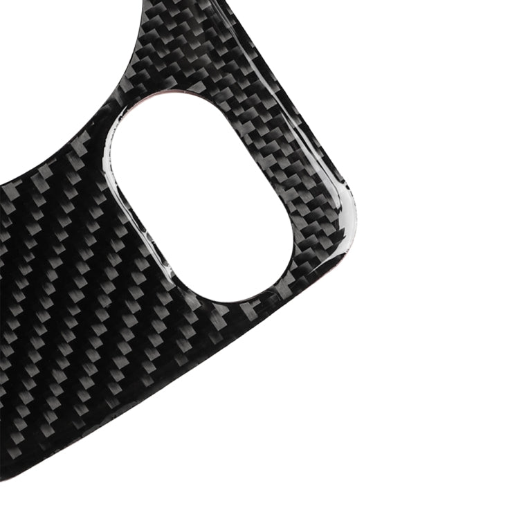 Carbon Fiber Car Headlight Switch Panel Decorative Sticker for Volkswagen Golf 6 2008-2012, Left Driving, Headlight Switch Panel, Left Driving