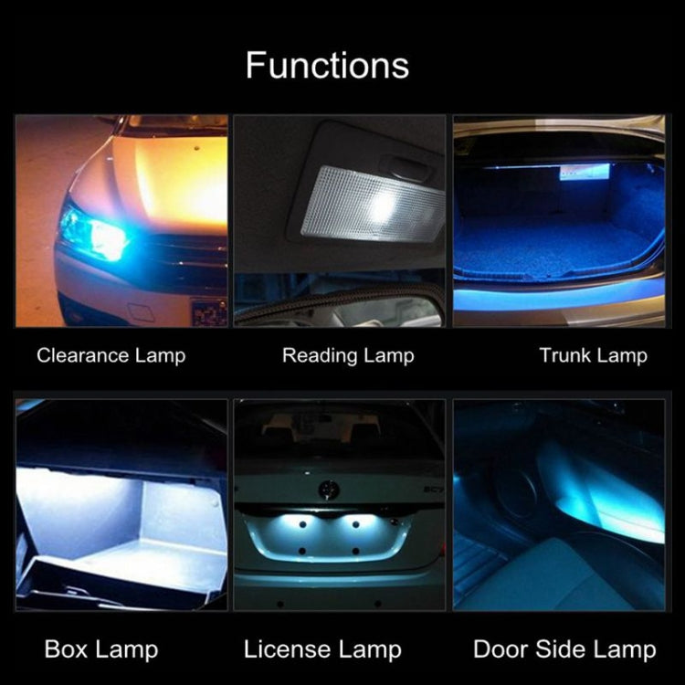 50pcs T10 DC24V / 0.36W / 0.03A Car Clearance Light COB Lamp Beads, DC24V (Ice Blue Light), DC24V (Blue Light), DC24V (Pink Light), DC24V (Green Light), DC24V (Red Light), DC24V (White Light), DC24V (Yellow Light)