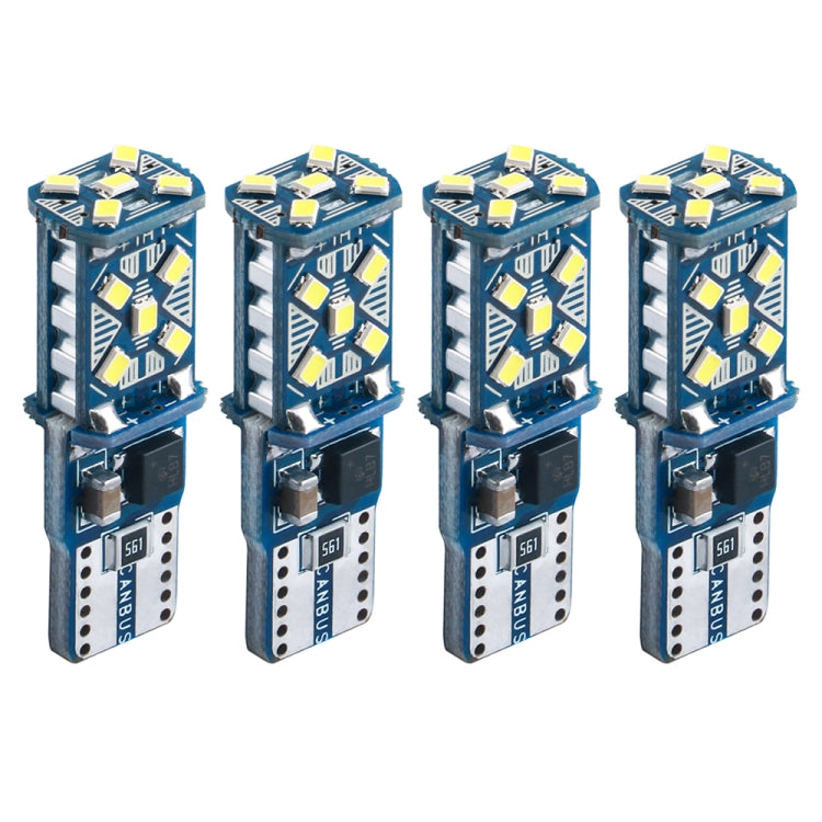 4pcs T10 DC12V /  2.52W / 0.21A / 900LM Car Clearance Light with Decoding, 4pcs T10