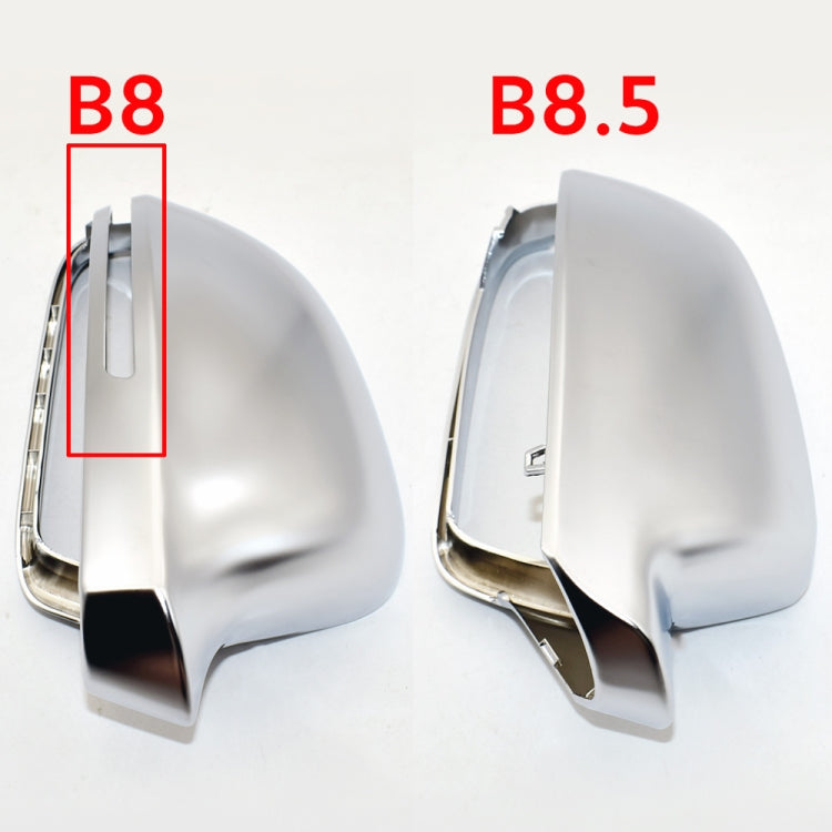 1 Pair For Audi A4 B8 Car Dynamic LED Turn Signal Light Rearview Mirror Flasher Water Blinker, For Audi A4 B8