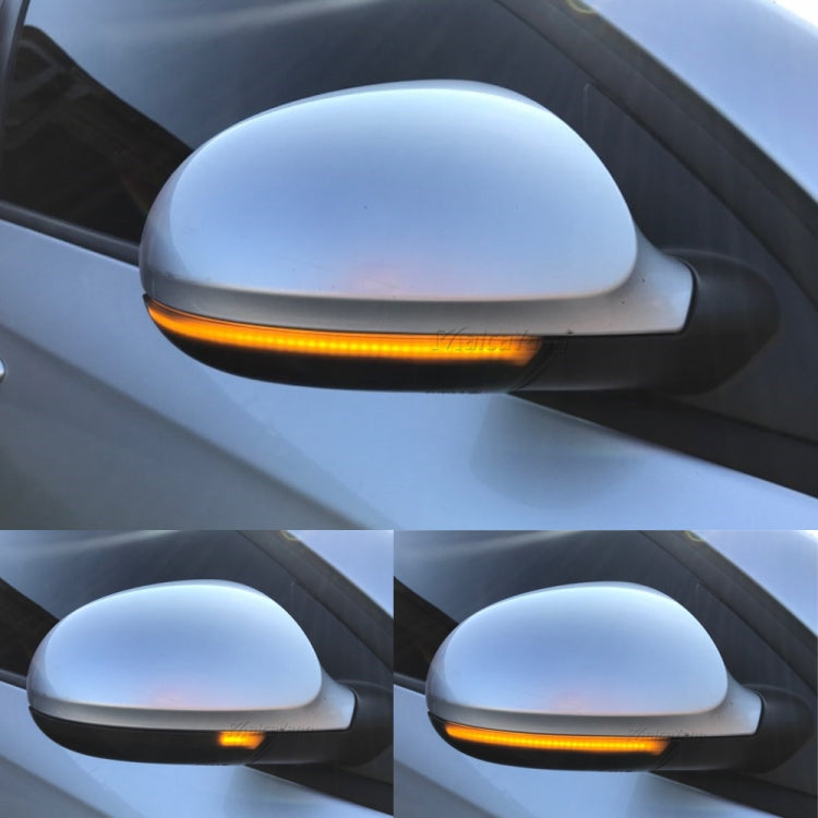 2pcs For Volkswagen Golf 5 MK5 2003-2008 Car Dynamic LED Turn Signal Light Rearview Mirror Flasher Water Blinker, For Volkswagen Golf 5 MK5 2003-2008