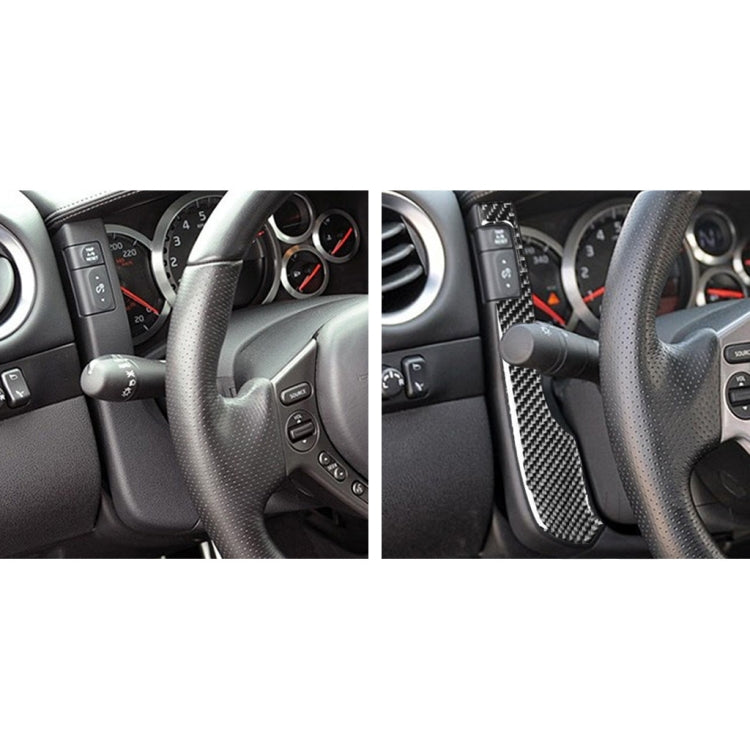 2 PCS Car Carbon Fiber Speedometer Decorative Sticker for Nissan GTR R35 2008-2016, Left and Right Drive Universal, Speedometer