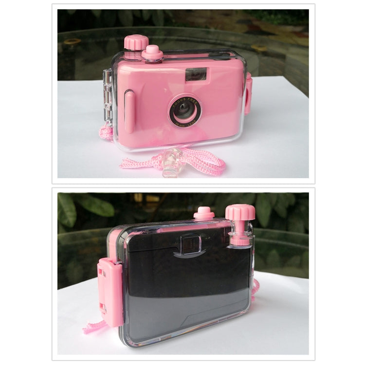 SUC4 5m Waterproof Retro Film Camera Mini Point-and-shoot Camera for Children, Black White, Pink, Baby Blue, White, Yellow
