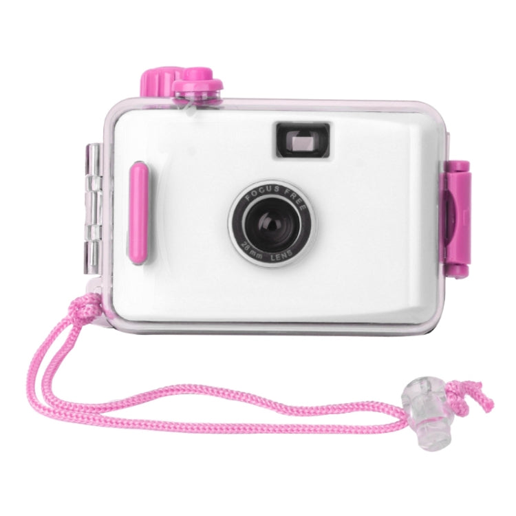 SUC4 5m Waterproof Retro Film Camera Mini Point-and-shoot Camera for Children, Black White, Pink, Baby Blue, White, Yellow