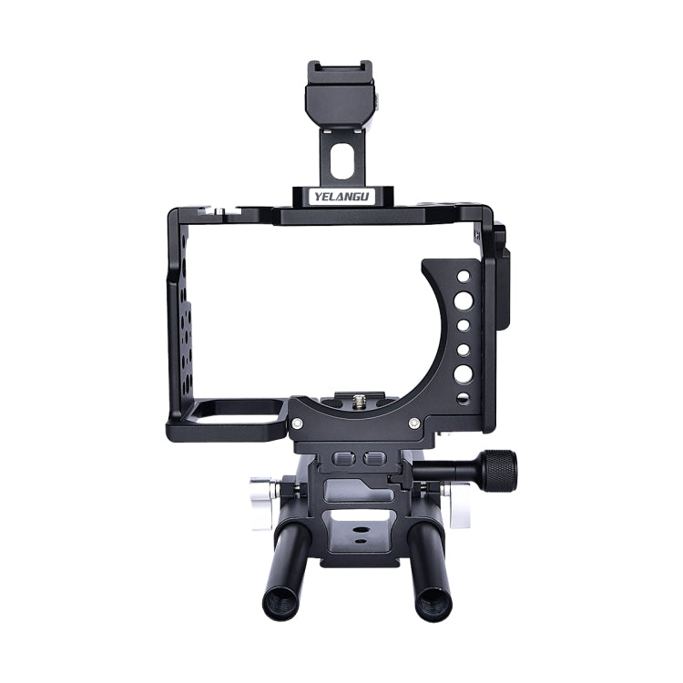 YELANGU CA7 YLG0908A-A Handle Video Camera Cage Stabilizer for  Sony A7K & A7X & A73  & A7S & A7R & A7RII & A7SII, YLG0908A-A