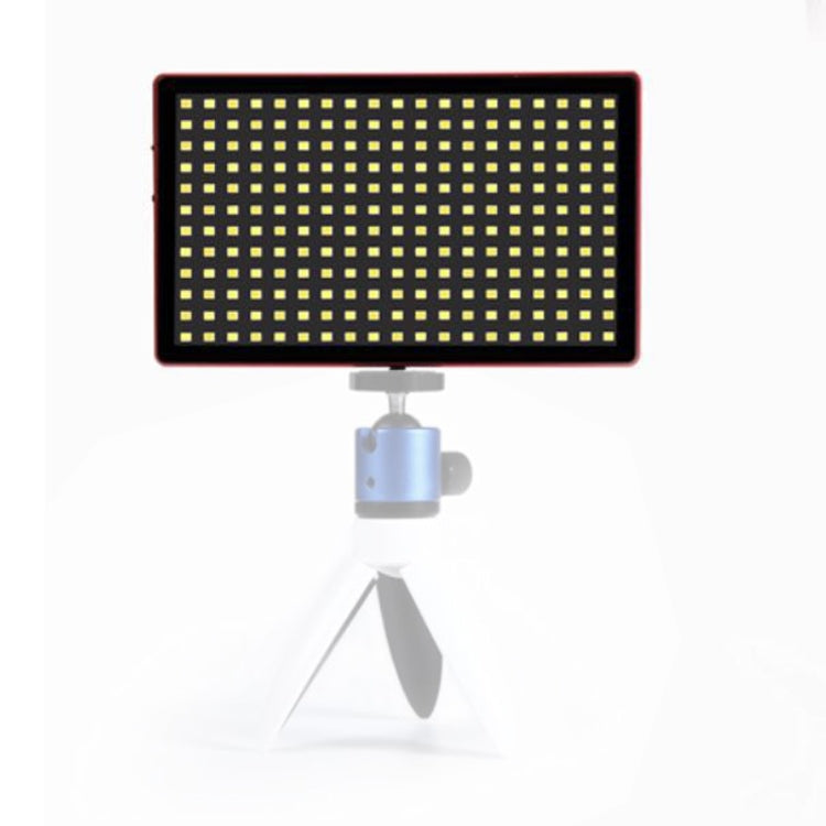 Litu Foto  L28 Pocket 228 LEDs Professional Vlogging Photography Video & Photo Studio Light for Canon / Nikon DSLR Cameras, L28 Red