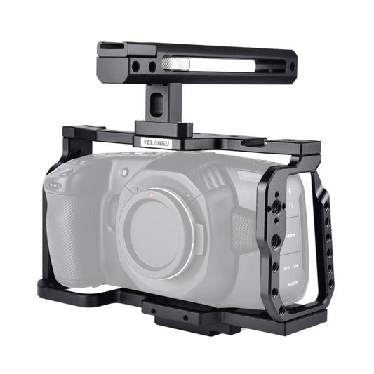 YELANGU C9-A YLG0911A Handle Video Camera Cage Stabilizer for DJI BMPCC 4K