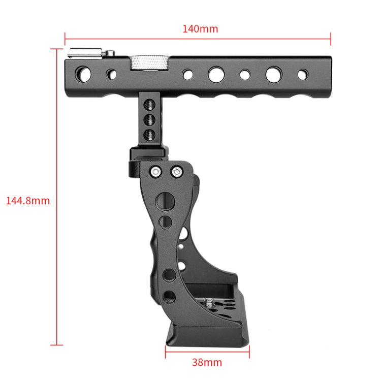 YELANGU C14 YLG0714A Video Camera Cage Stabilizer with Handle for Canon EOS M50