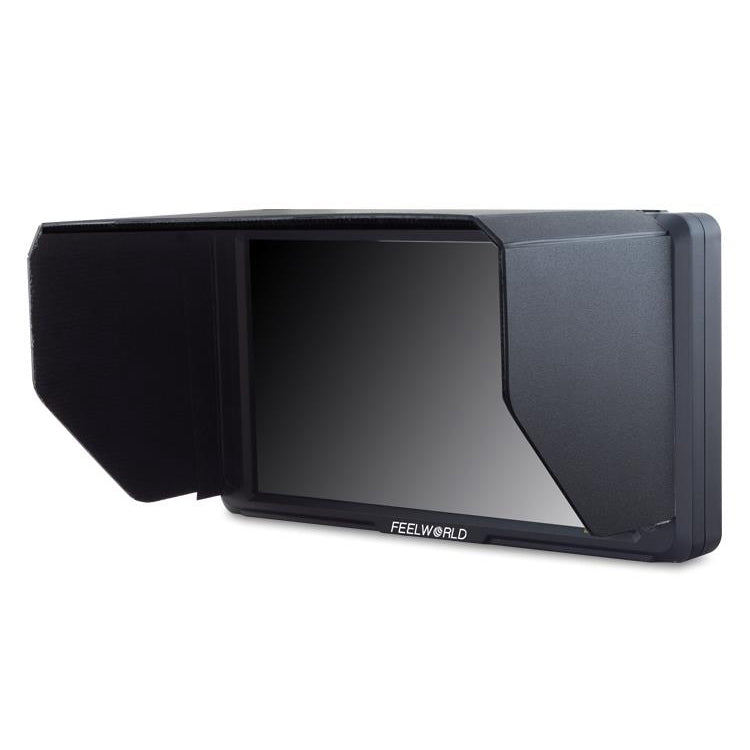 FEELWORLD F6S Full HD 1920x1080 5.0 inch IPS Screen DSLR Camera Field Monitor with Tilt Arm, Support 4K HDTV Input / Output, F6S