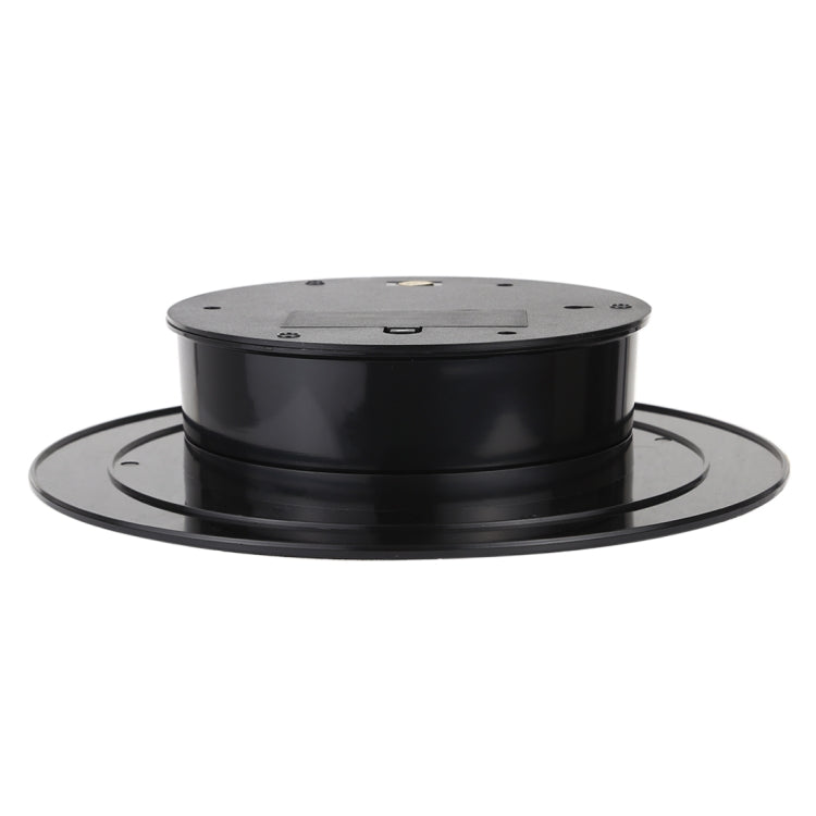 25cm 360 Degree Electric Rotating Mirror Surface Turntable Display Stand Video Shooting Props Turntable for Photography, Load 3kg, Powered by Battery, 25cm Mirror/Powered by Battery(W), 25cm Mirror/Powered by Battery(WB), 25cm Mirror/Powered by Battery(B)