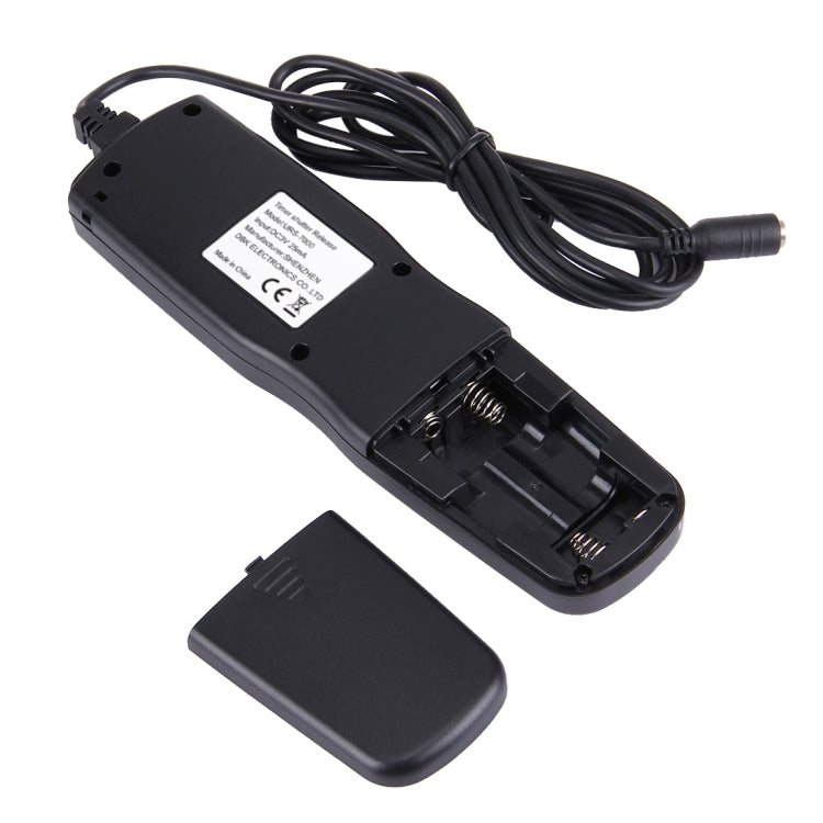 RST-7001 LCD Screen Time Lapse Intervalometer Shutter Release Digital Timer Remote Controller with C6 Cable for CANON 1000D/550D/60D, PENTAX:K20D/K200D/K10D, SAMSUNG GX-20/GX-10 Camera, RST-7001