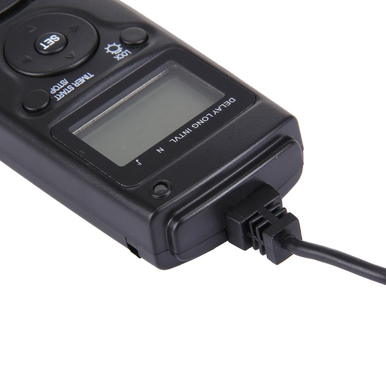 RST-7002 LCD Screen Time Lapse Intervalometer Shutter Release Digital Timer Remote Controller with C8 Cable for CANON 1D/1DS/50D/40D/30D/20D/10D/5D/7D Camera, RST-7002