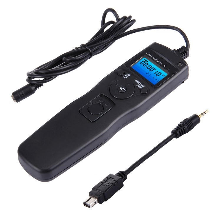 RST-7006 LCD Screen Time Lapse Intervalometer Shutter Release Digital Timer Remote Controller with N10 Cable for NIKON D90/D5000/D7000/D3100 Camera, RST-7006