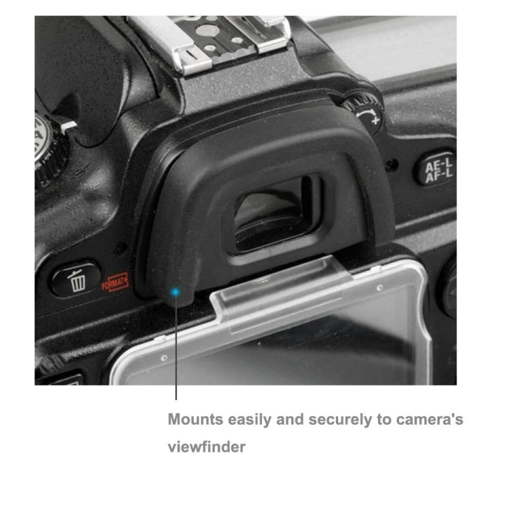 EC-21 Eyepiece Eyecup for Nikon D7000 / D750 / D610 / D600 / D300 / D200 / D80 / D90, Eyecup EC-21