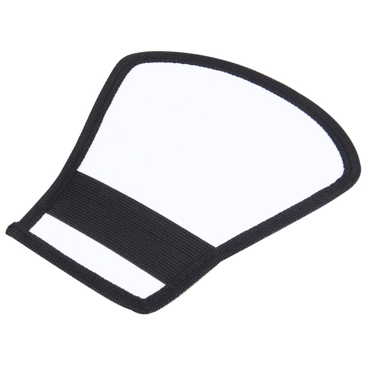 2 in 1 (Silver / White) Fan-shaped Folding Reflector Board, Size: 20.0 x 18.5 x 10.5 cm, Fan-shaped