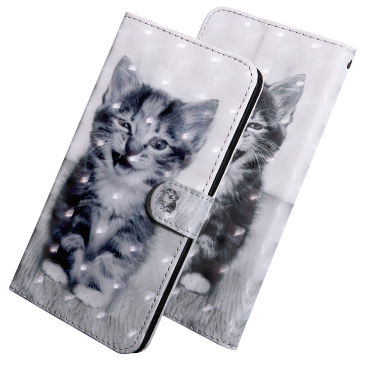 3D Coloured Drawing Pattern Horizontal Flip Leather Case with Holder & Card Slots & Wallet & Lanyard, for Xiaomi Redmi 7S / Redmi Note 7 Pro, for Galaxy A10E / A20E, for LG K50 / Q60, for Huawei Honor 20 Lite