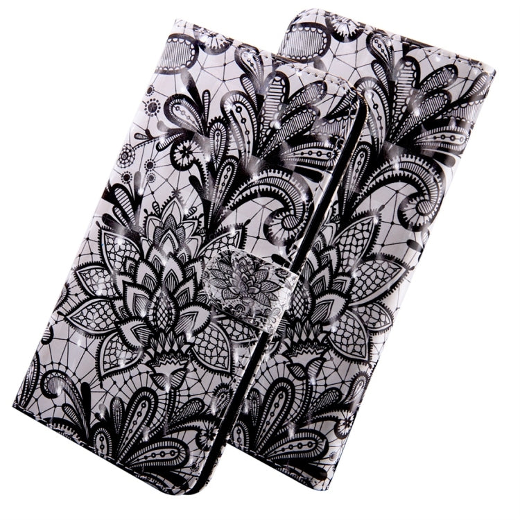3D Coloured Drawing Pattern Horizontal Flip Leather Case with Holder & Card Slots & Wallet & Lanyard, for Xiaomi Redmi 7S / Redmi Note 7 Pro, for Galaxy A10E / A20E, for LG K50 / Q60, for Huawei Honor 20 Lite