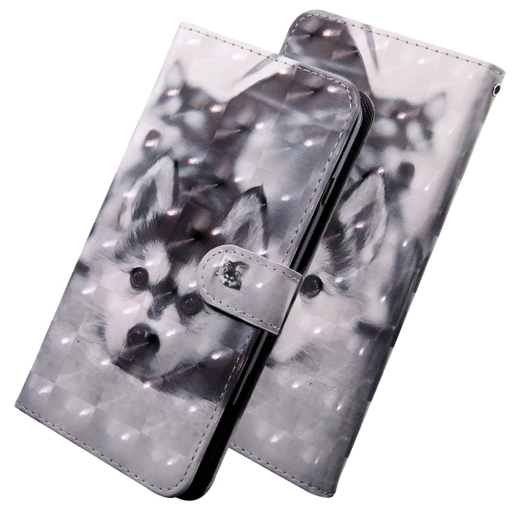 3D Painting Pattern Coloured Drawing Horizontal Flip TPU + PU Leather Case with Holder & Card Slots & Wallet, For iPhone 6 / 6S, For iPhone 6 Plus, For iPhone 7 / 8, For iPhone 7 Plus / 8 Plus, For iPhone XS Max, For iPhone X / XS, For iPhone XR