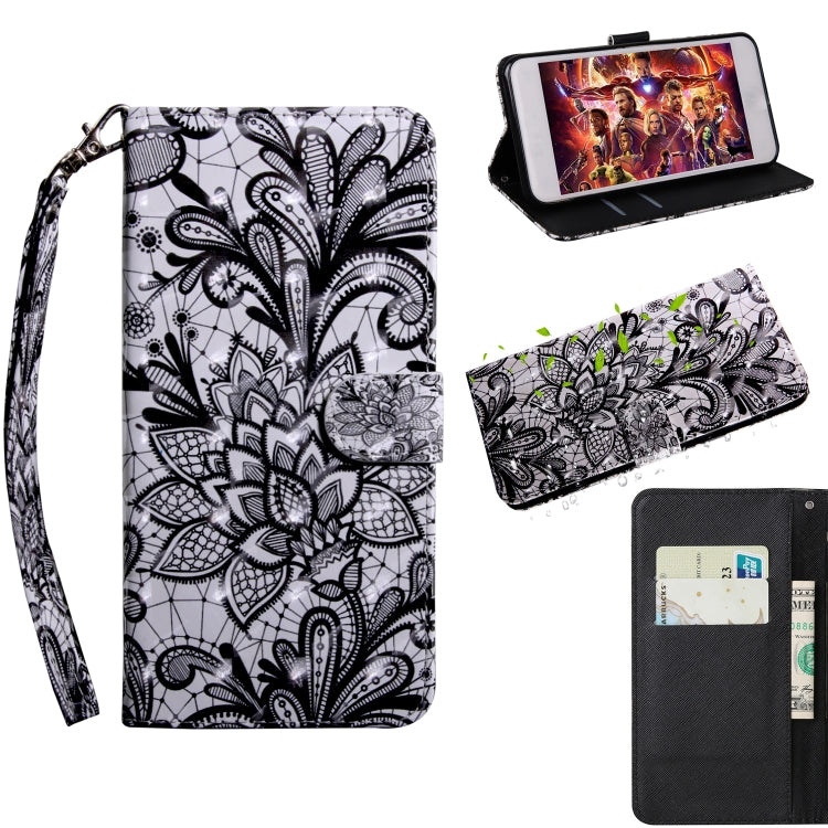 3D Painting Pattern Coloured Drawing Horizontal Flip TPU + PU Leather Case with Holder & Card Slots & Wallet, For iPhone 6 / 6S, For iPhone 6 Plus, For iPhone 7 / 8, For iPhone 7 Plus / 8 Plus, For iPhone XS Max, For iPhone X / XS, For iPhone XR