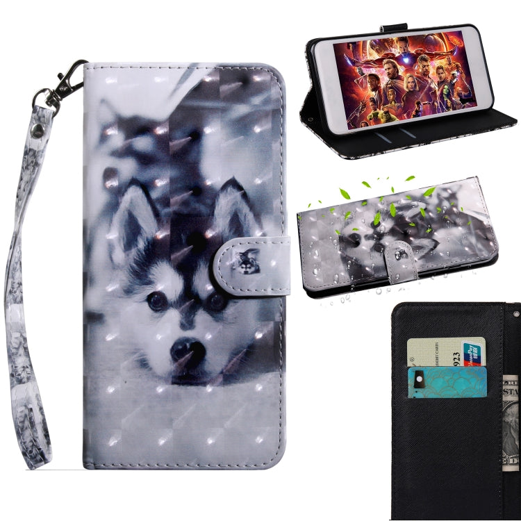 3D Painting Pattern Coloured Drawing Horizontal Flip TPU + PU Leather Case with Holder & Card Slots & Wallet, For iPhone 6 / 6S, For iPhone 6 Plus, For iPhone 7 / 8, For iPhone 7 Plus / 8 Plus, For iPhone XS Max, For iPhone X / XS, For iPhone XR