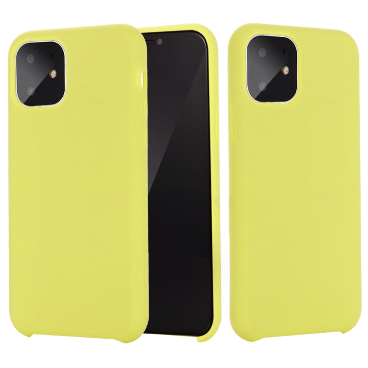 Solid Color Liquid Silicone Shockproof Case, For iPhone 11, For iPhone 11 Pro Max, For iPhone 11 Pro