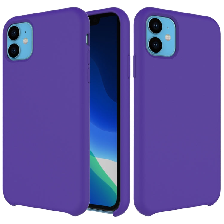 Solid Color Liquid Silicone Shockproof Case, For iPhone 11, For iPhone 11 Pro Max, For iPhone 11 Pro