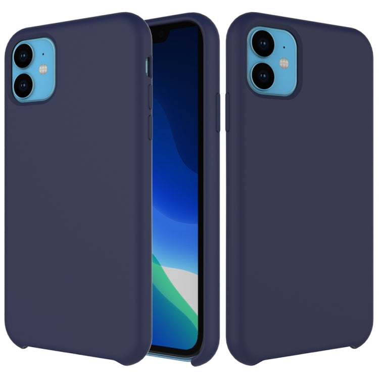 Solid Color Liquid Silicone Shockproof Case, For iPhone 11, For iPhone 11 Pro Max, For iPhone 11 Pro