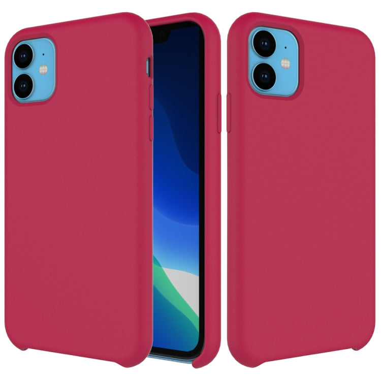 Solid Color Liquid Silicone Shockproof Case, For iPhone 11, For iPhone 11 Pro Max, For iPhone 11 Pro