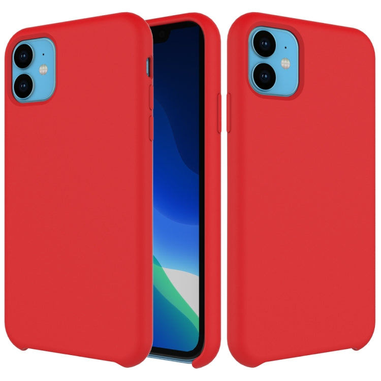 Solid Color Liquid Silicone Shockproof Case, For iPhone 11, For iPhone 11 Pro Max, For iPhone 11 Pro