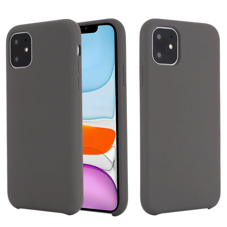 Solid Color Liquid Silicone Shockproof Case, For iPhone 11, For iPhone 11 Pro Max, For iPhone 11 Pro