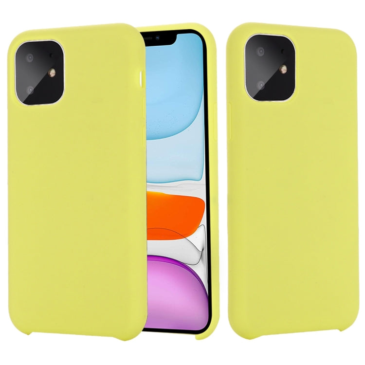 Solid Color Liquid Silicone Shockproof Case, For iPhone 11, For iPhone 11 Pro Max, For iPhone 11 Pro