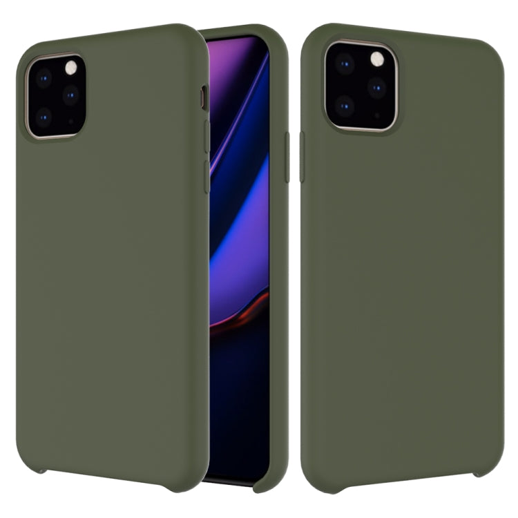 Solid Color Liquid Silicone Shockproof Case, For iPhone 11, For iPhone 11 Pro Max, For iPhone 11 Pro