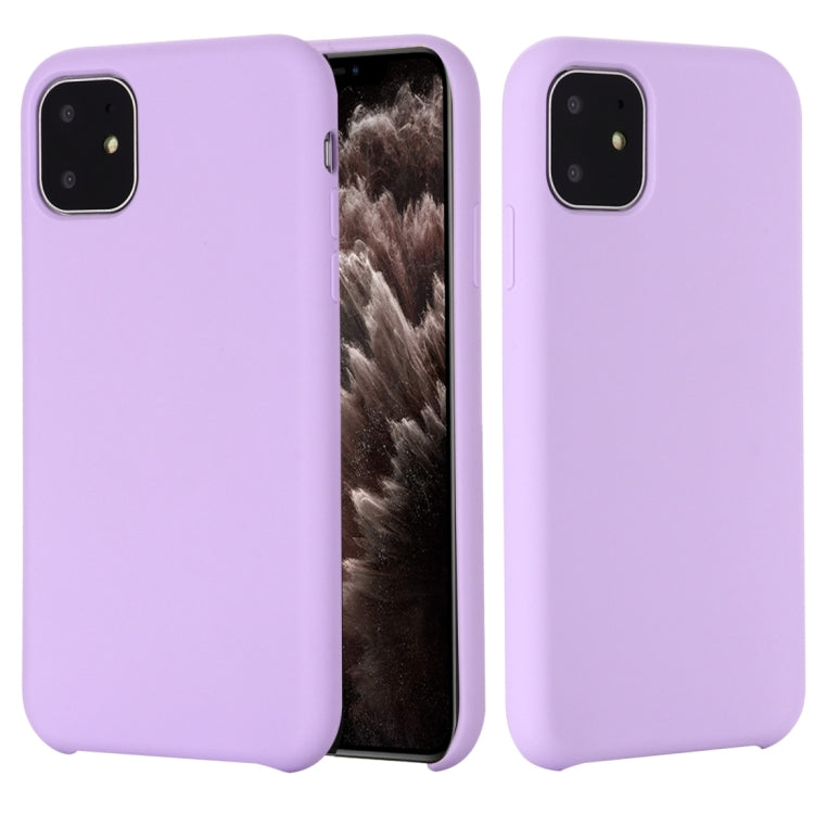 Solid Color Liquid Silicone Shockproof Case, For iPhone 11, For iPhone 11 Pro Max, For iPhone 11 Pro
