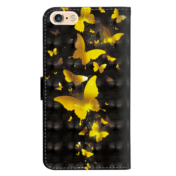 3D Painting Pattern Horizontal Flip TPU + PU Leather Case with Holder & Card Slots & Wallet, For iPhone 6 Plus / 6s Plus, For iPhone 6 / 6s, For iPhone 7 Plus, For iPhone SE 2022 / SE 2020 / 8 / 7, For iPhone 8 Plus, For iPhone XS / X, For iPhone XS Max