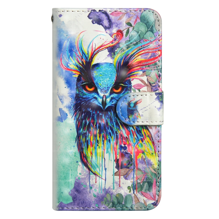 3D Painting Pattern Horizontal Flip TPU + PU Leather Case with Holder & Card Slots & Wallet, For iPhone 6 Plus / 6s Plus, For iPhone 6 / 6s, For iPhone 7 Plus, For iPhone SE 2022 / SE 2020 / 8 / 7, For iPhone 8 Plus, For iPhone XS / X, For iPhone XS Max