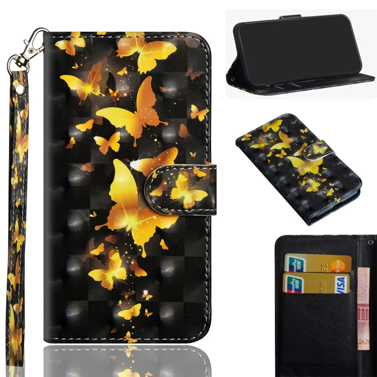 3D Painting Pattern Horizontal Flip TPU + PU Leather Case with Holder & Card Slots & Wallet, For iPhone 6 Plus / 6s Plus, For iPhone 6 / 6s, For iPhone 7 Plus, For iPhone SE 2022 / SE 2020 / 8 / 7, For iPhone 8 Plus, For iPhone XS / X, For iPhone XS Max