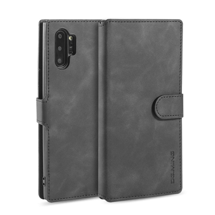 DG.MING Retro Oil Side Horizontal Flip Case with Holder & Card Slots & Wallet, for iPhone 7 / 8, for Galaxy Note 10, for Galaxy Note 10+, for Galaxy S9+, for Huawei P30 Lite, for Galaxy S9