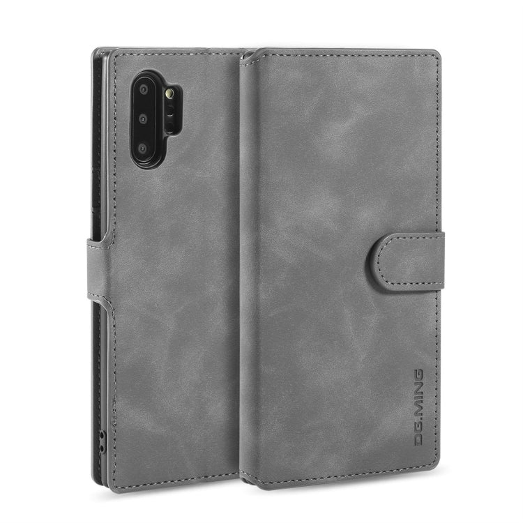 DG.MING Retro Oil Side Horizontal Flip Case with Holder & Card Slots & Wallet, for iPhone 7 / 8, for Galaxy Note 10, for Galaxy Note 10+, for Galaxy S9+, for Huawei P30 Lite, for Galaxy S9
