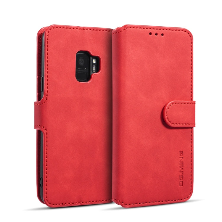 DG.MING Retro Oil Side Horizontal Flip Case with Holder & Card Slots & Wallet, for iPhone 7 / 8, for Galaxy Note 10, for Galaxy Note 10+, for Galaxy S9+, for Huawei P30 Lite, for Galaxy S9